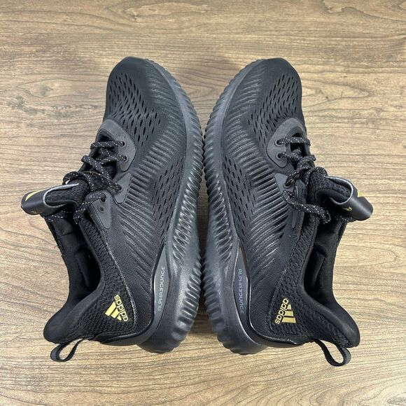 Adidas Alphabounce 1 Running Shoes Mens Size 7.5 Black Sneakers - Picture 11 of 12